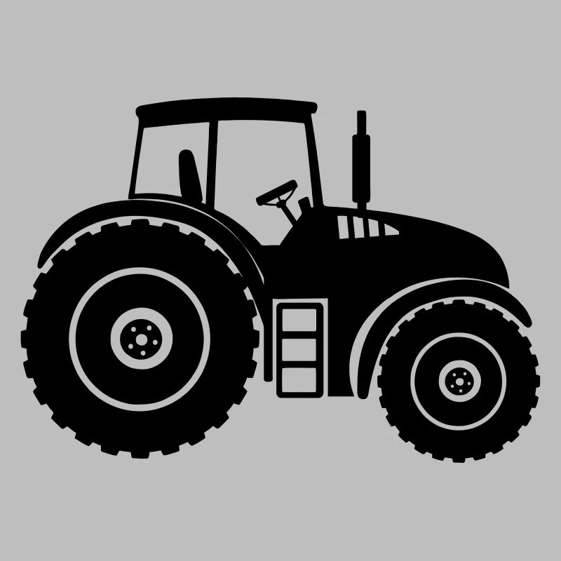 Shade Silhouette Traktor