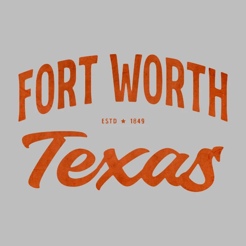 Fort Worth Texas Script