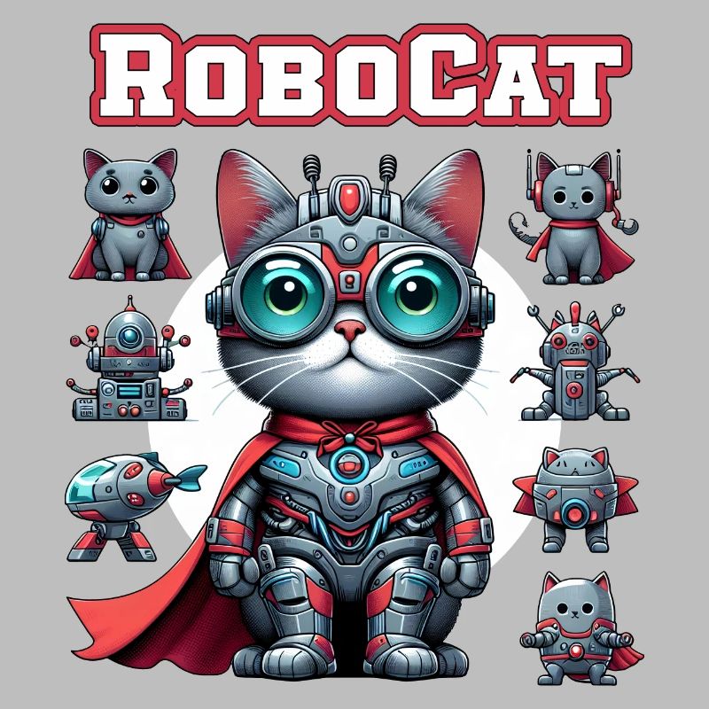 Robocat Robot Cat Funny Animals