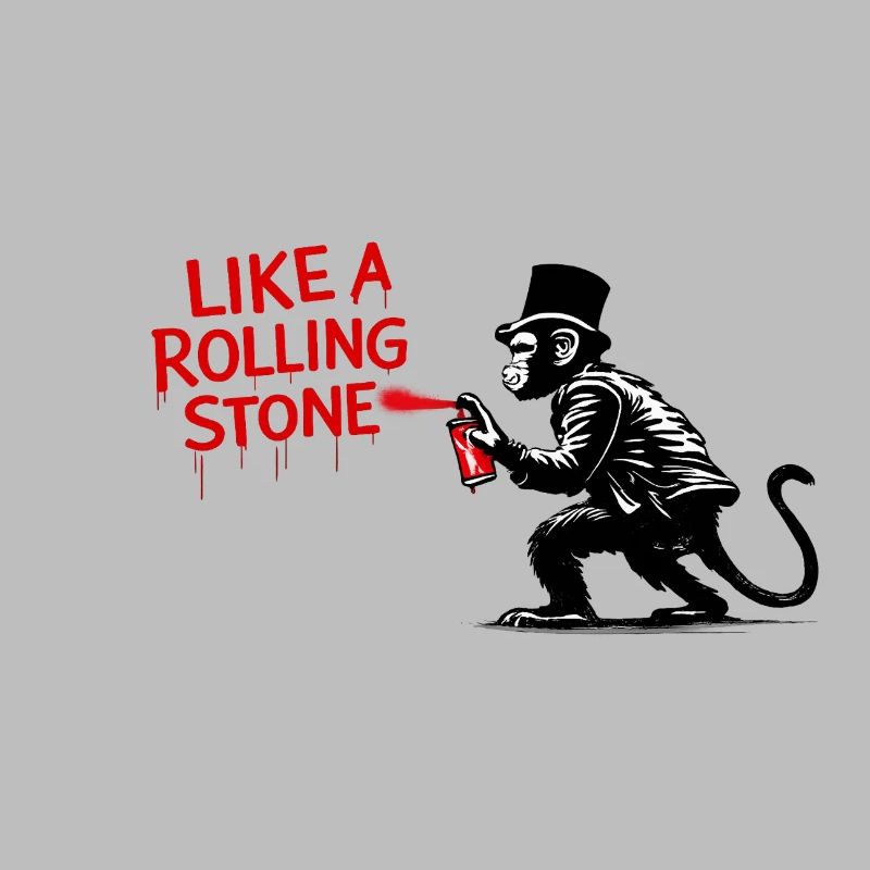 Wie ein Rolling Stone Monkey