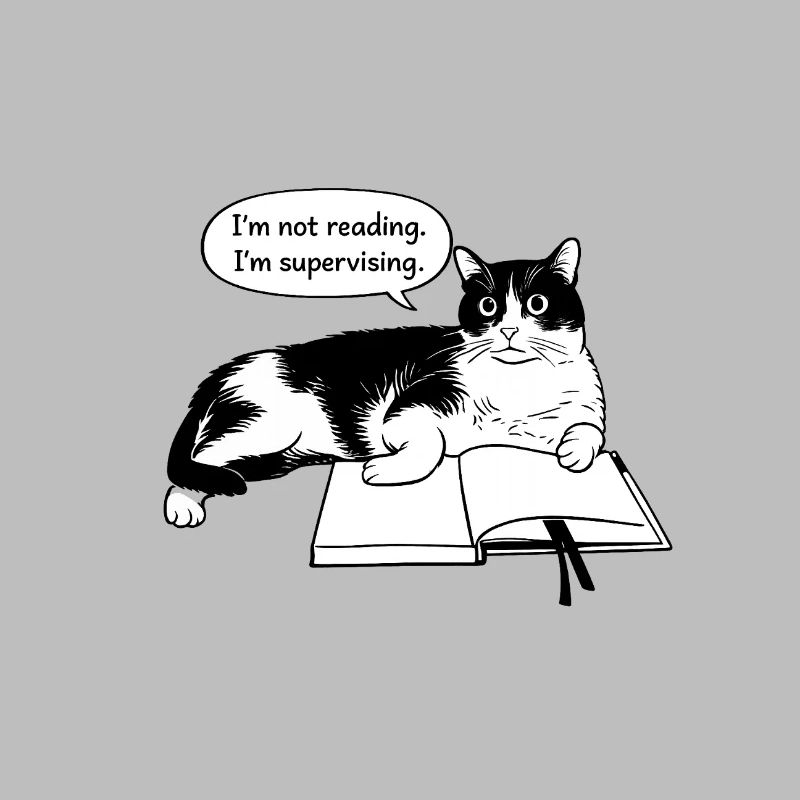 I'm not reading