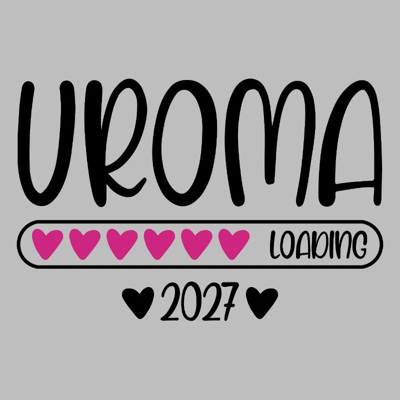 Great-grandma 2027 loading with heart loading bar