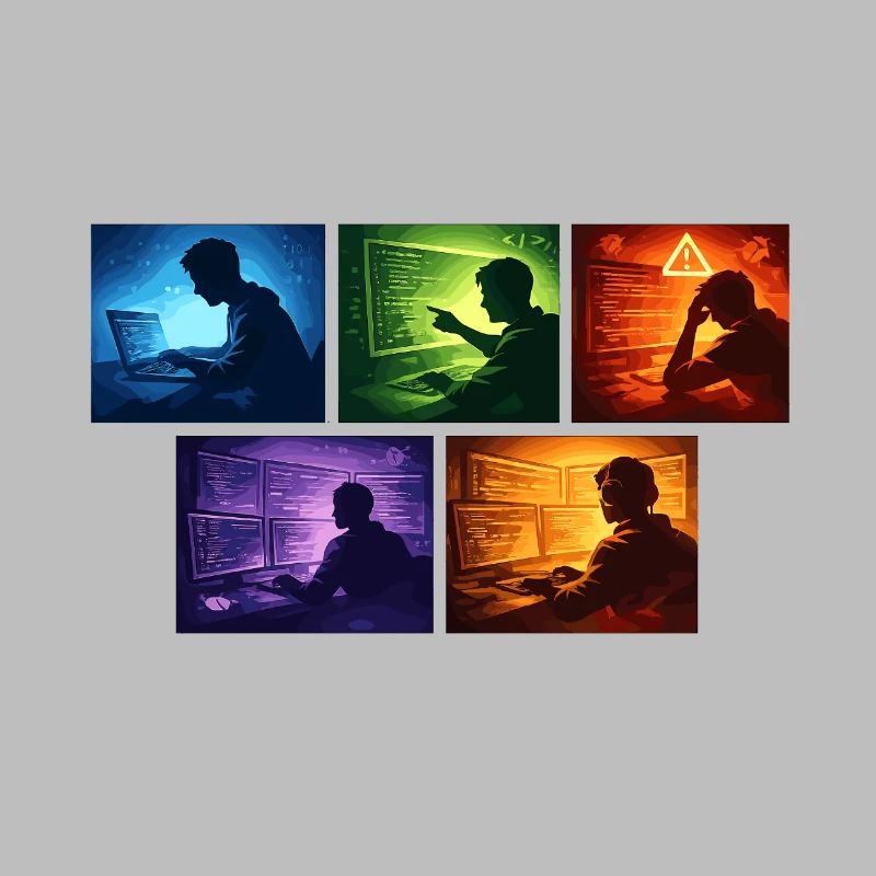 Ombre de code multi-écran