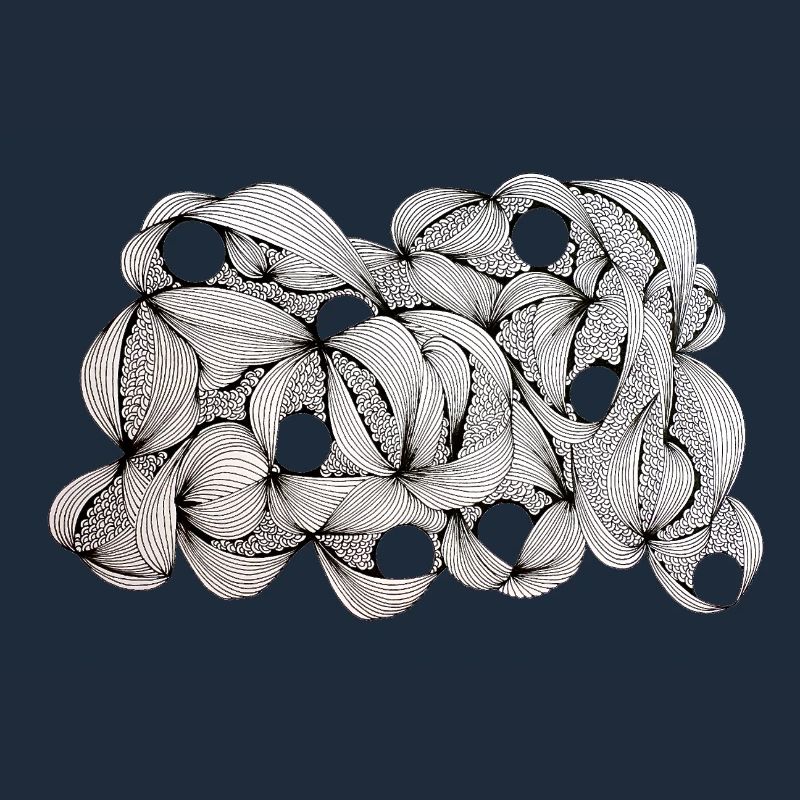 Lined Leaf Weave Pattern