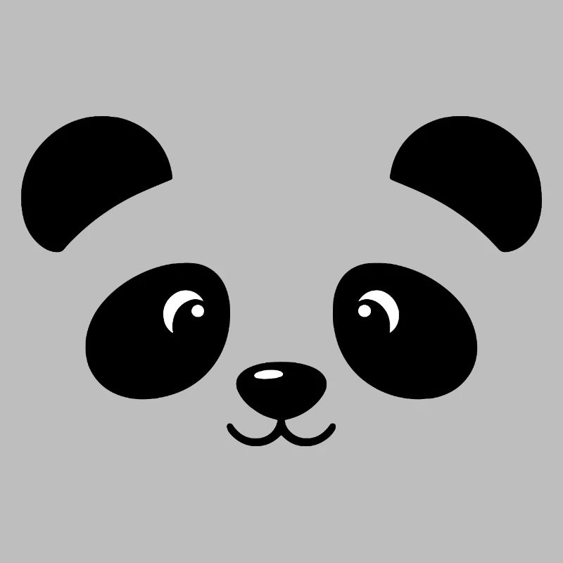 Panda | Big Face Kostüm Karneval Verkleidung