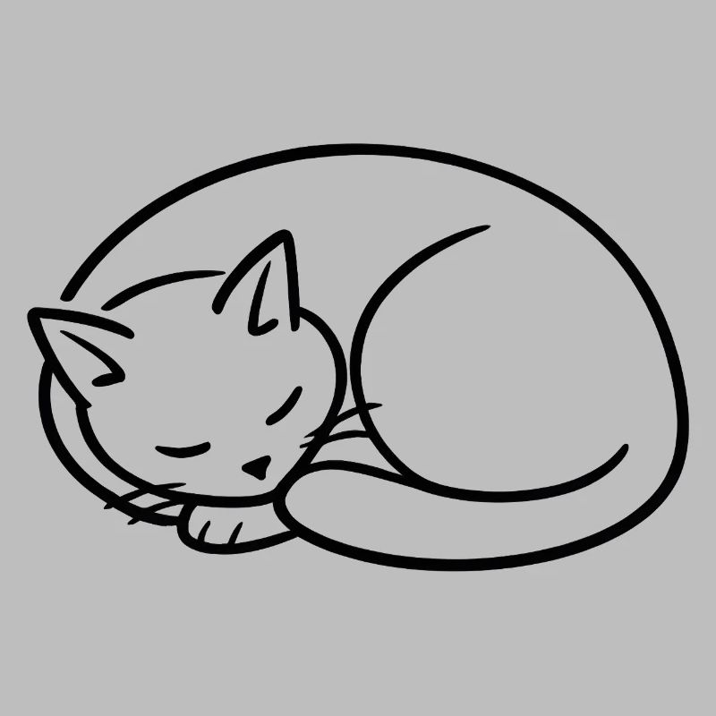 Étude de la lignée du chat endormi