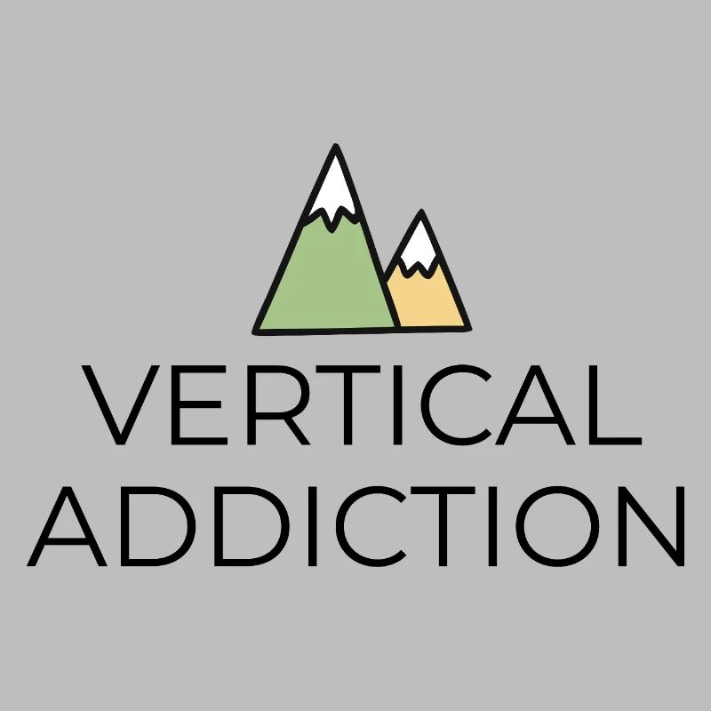 Vertical Addiction - Design mit Bergspitzen