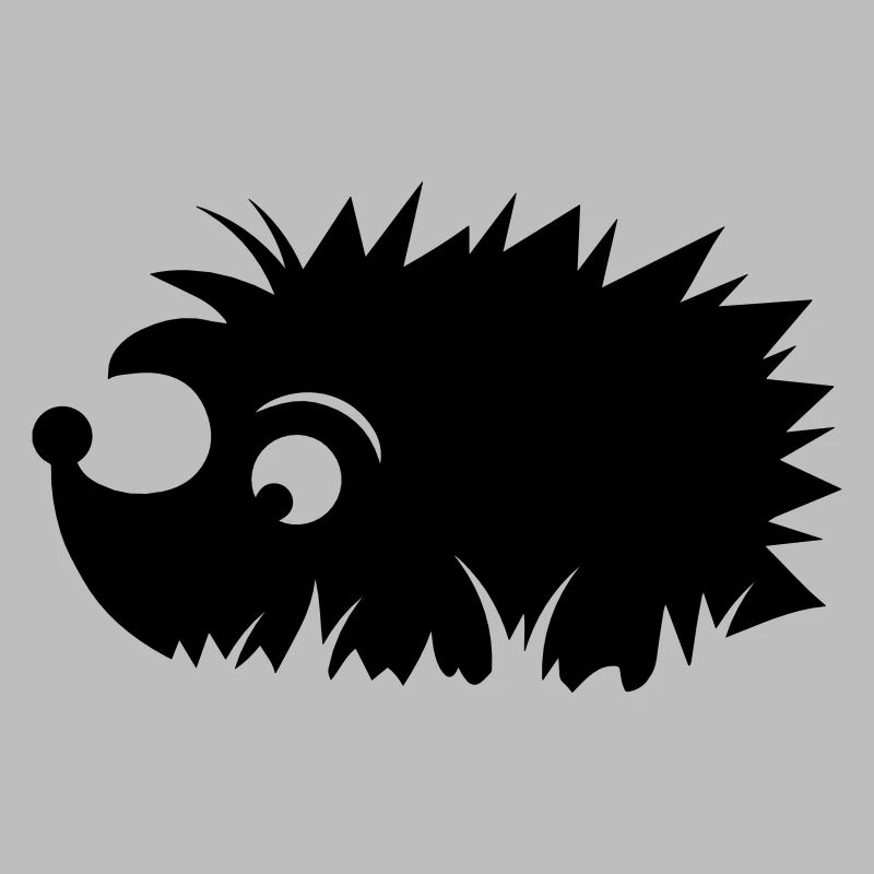 A hedgehog is sitting in a meadow