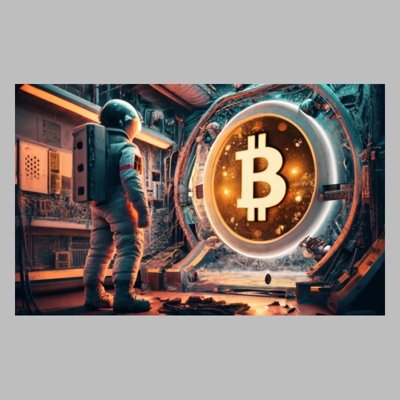 Bitcoin monnaie astronaute