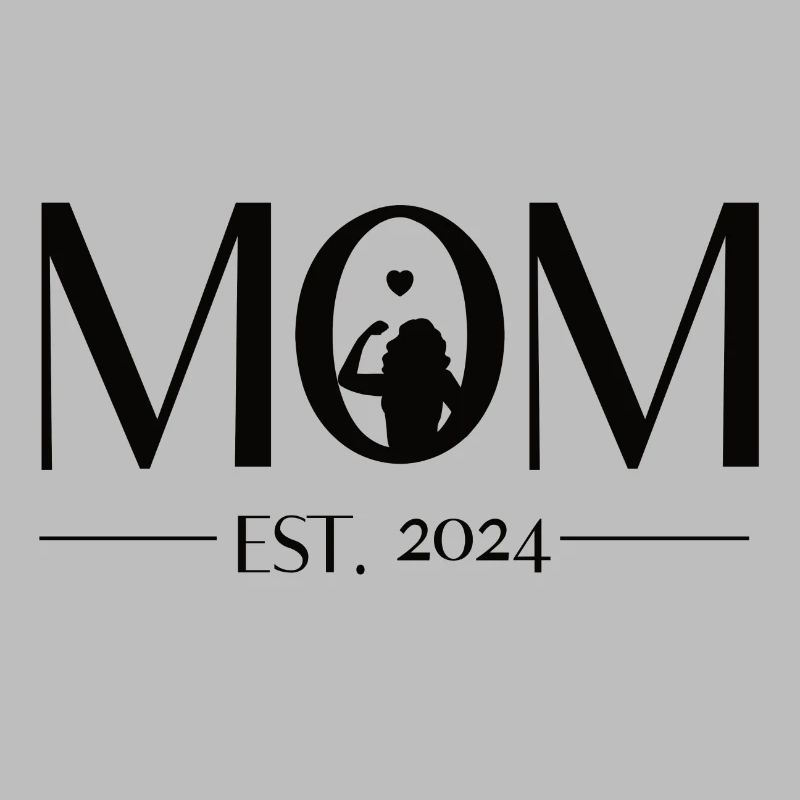 Mom to be - Mama est. 2024. Werdende Mutter