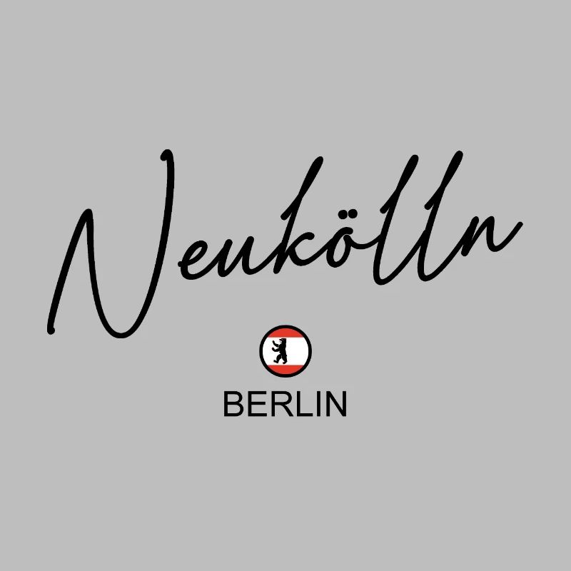 Neukölln - Berlin Flagge - Berliner Bär