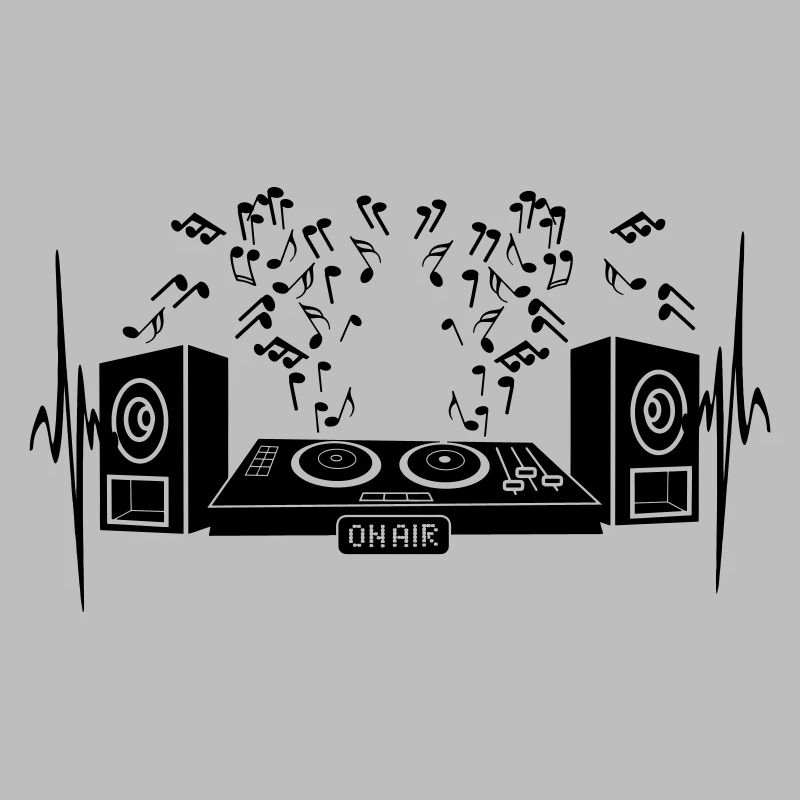 Diskothek-Drehscheibe