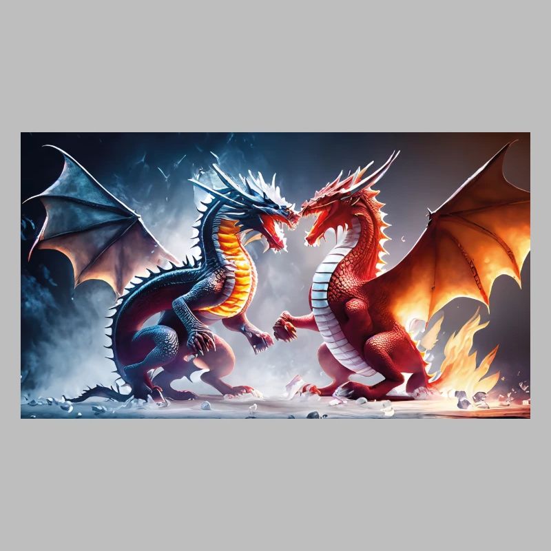 Le combat du feu et de la glace