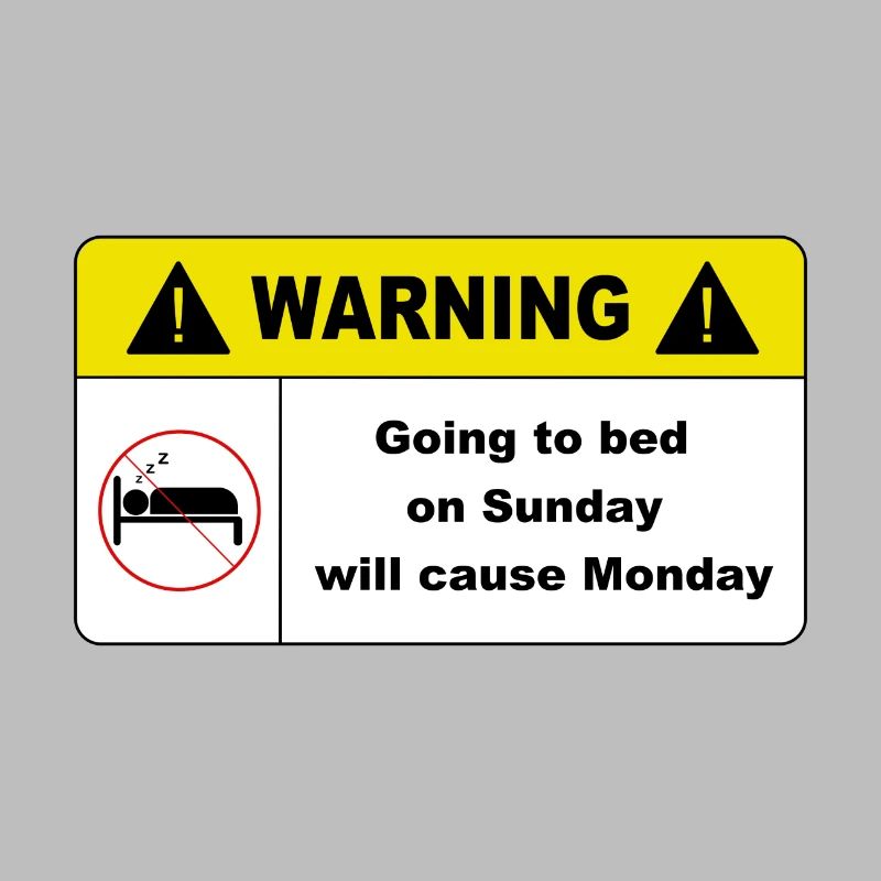 Se coucher le dimanche