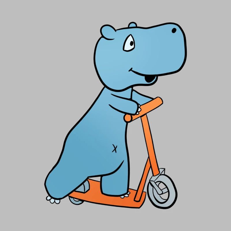 Nilpferd Roller