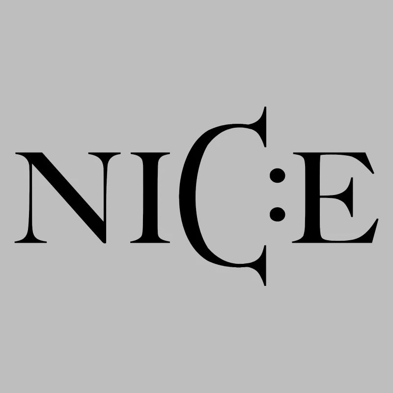 Nice – Minimal Smiley Greeting