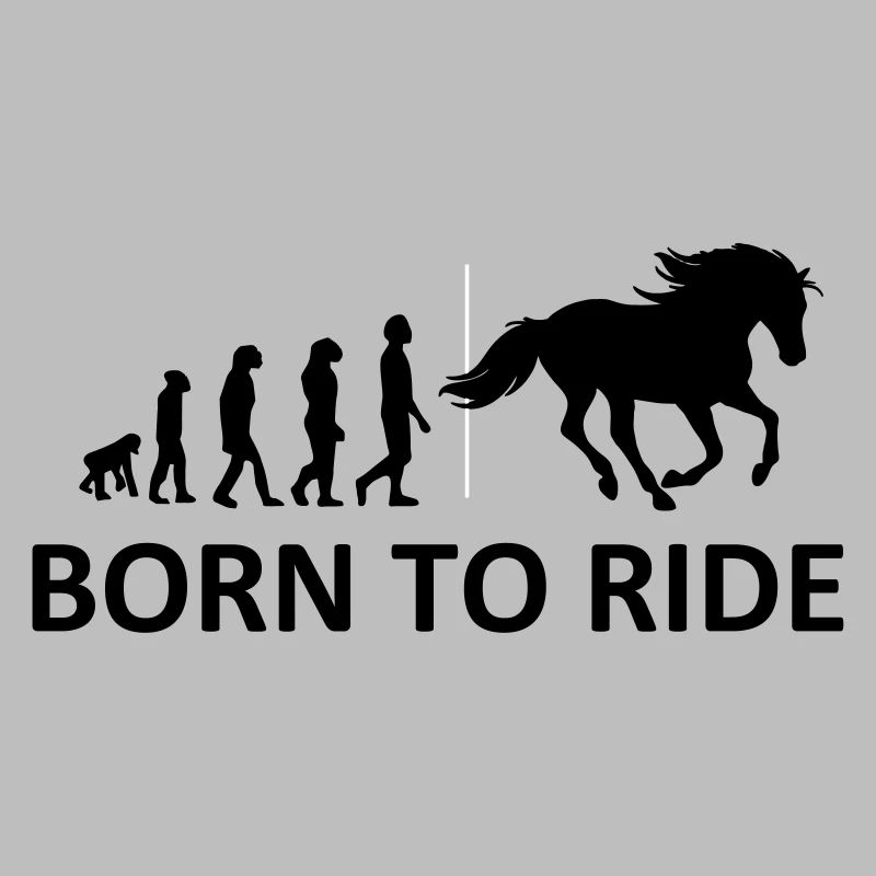 Né pour monter à cheval