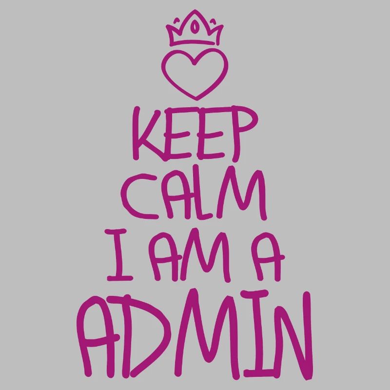 Keep Calm Admin cool admin gift