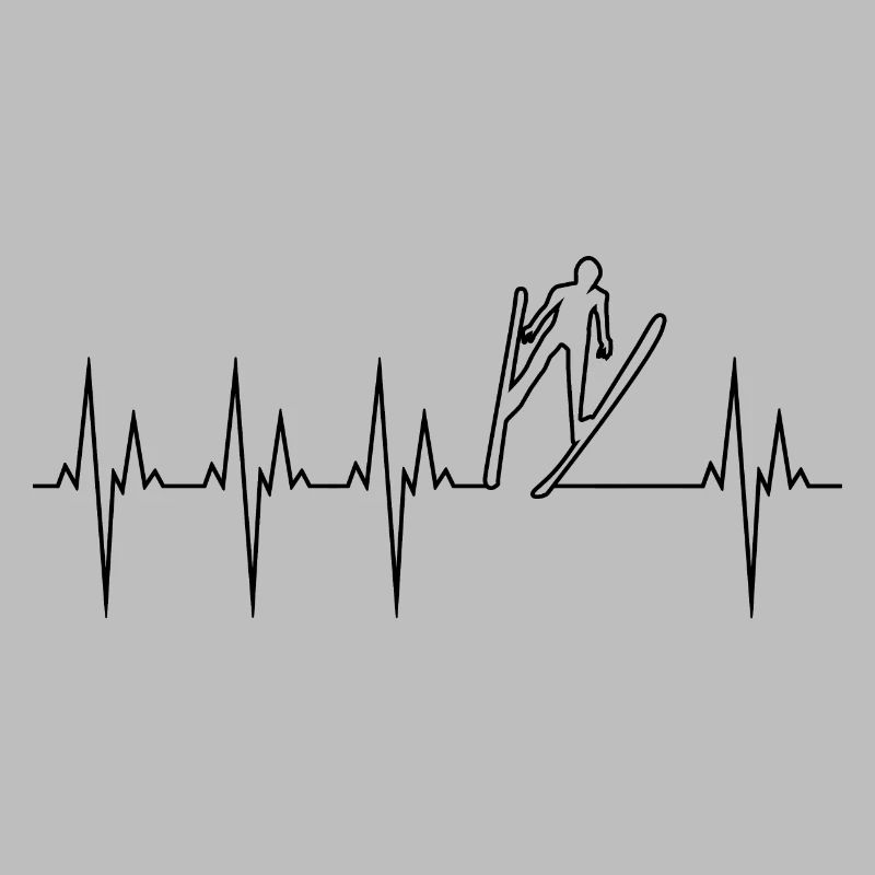 Ski Jumping Electrocardiogram ECG Ski Jumping