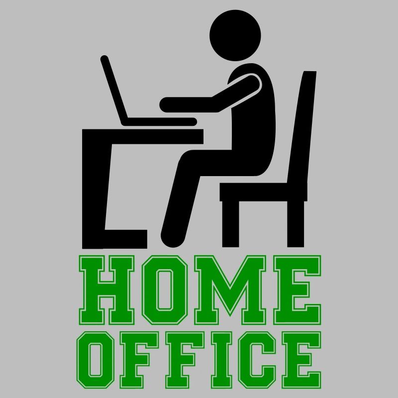 computer work home office