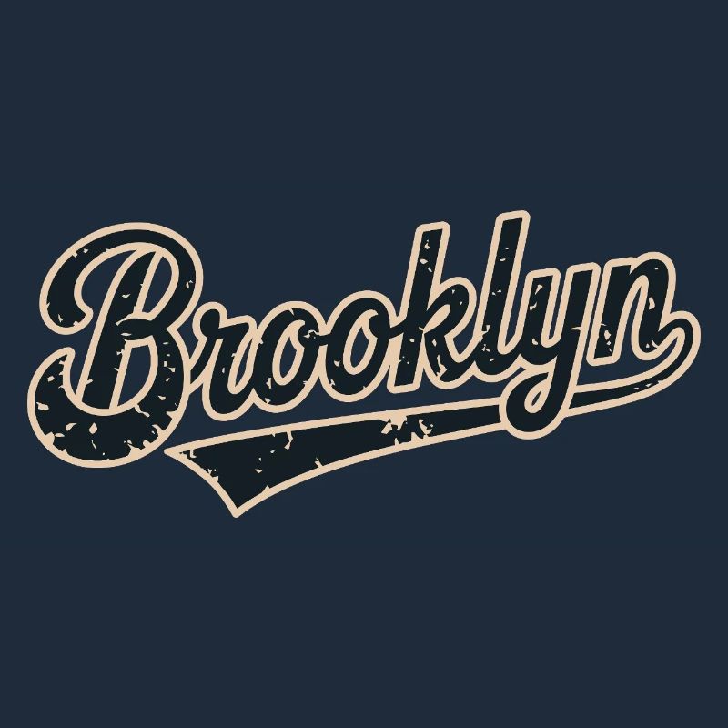 Brooklyn Vintage Script Logo