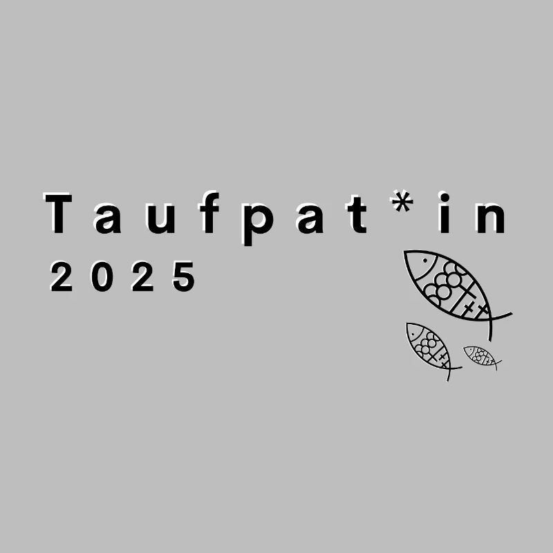 Taufpatin 2025 gendergerecht Taufpate Querformat