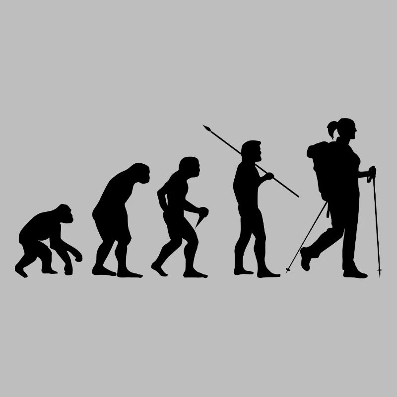 Femme randonneuse Evolution