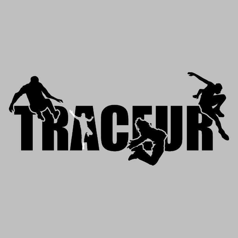 Parkour Traceur schwarz