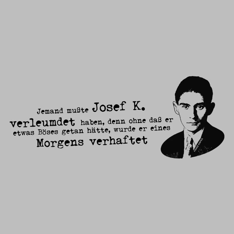 Franz Kafka quotation process Josef K