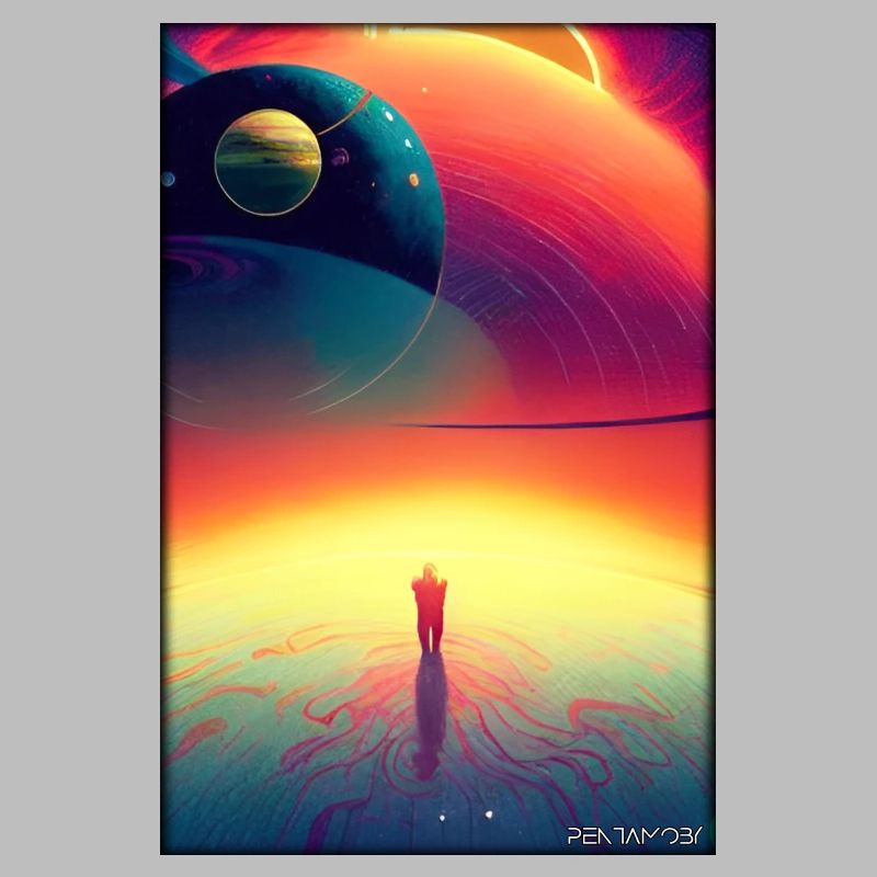 Galaxy Cosmos Universe Solar System Astronaut