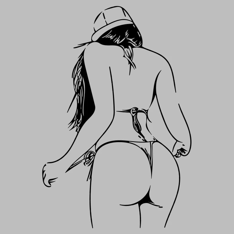 lady in bikini