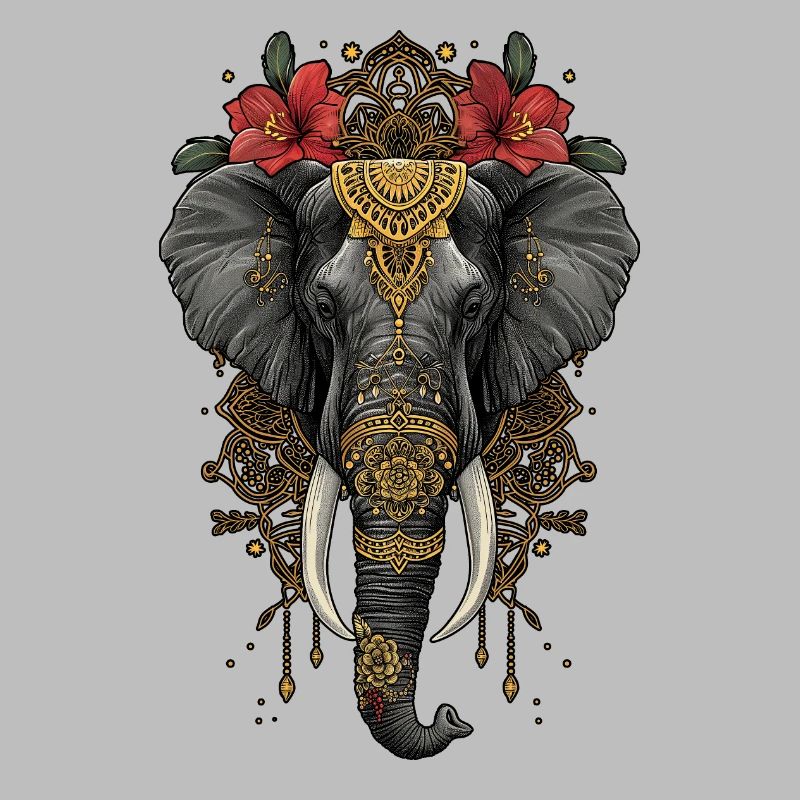 Mandala elephant