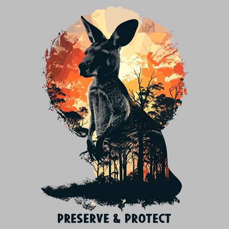 Preserve & Protect Känguru Beuteltier Kangaroo