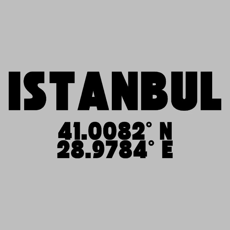 Istanbul - Design with coordinates