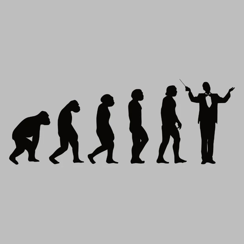Dirigenten Evolution Musik Musiker Band Dirigent