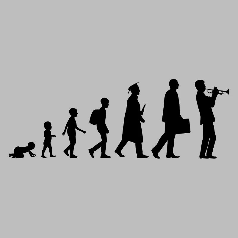 Development from child to trumpeter