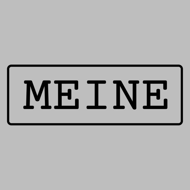 Meine Eigentum Besitz Geschenk