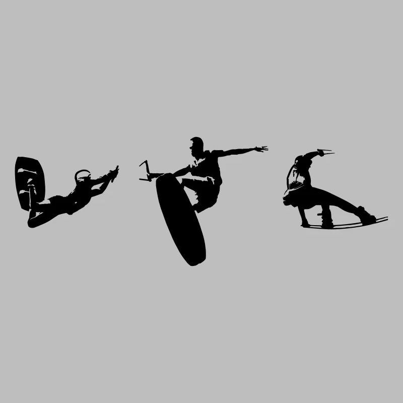 Wakeboarder Wakeboard en action