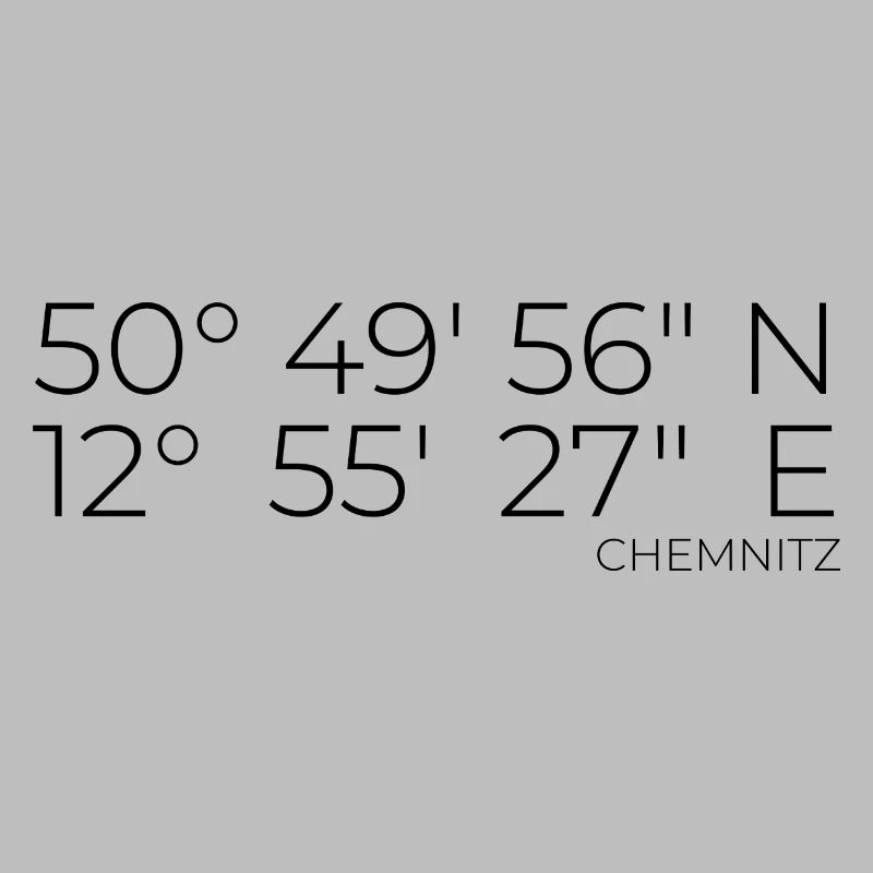 Coordinates Chemnitz