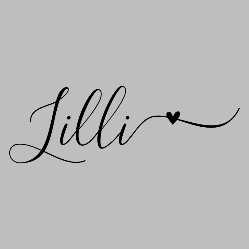 Lilli Surname First Name Decorative