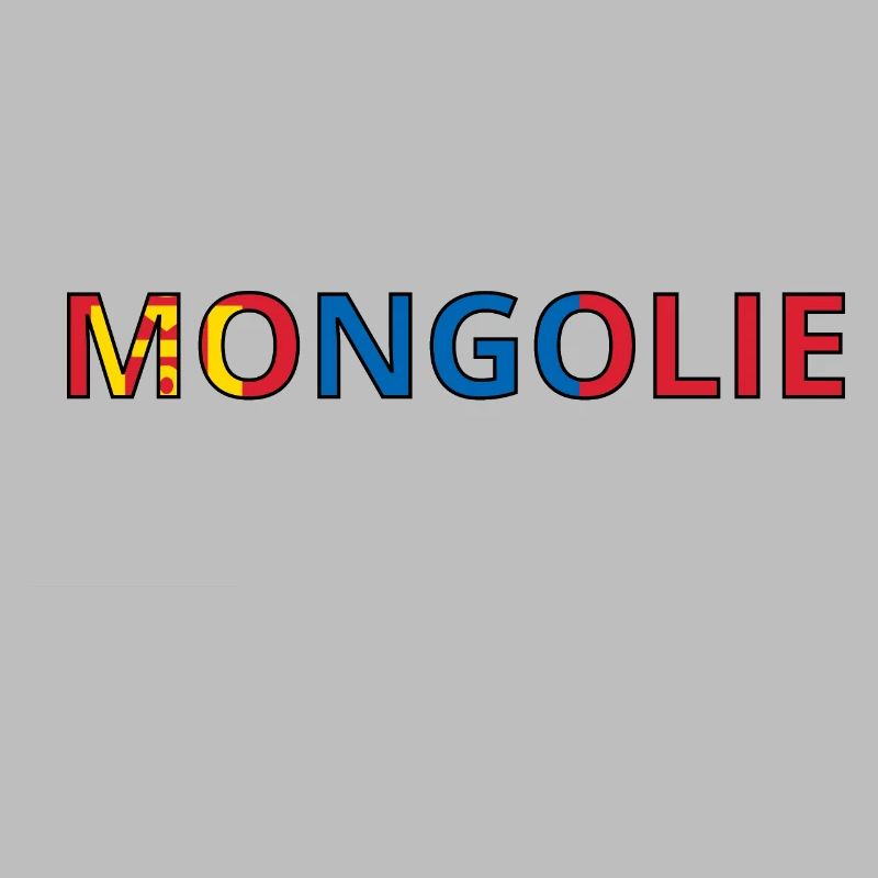 Drapeau Mongolie