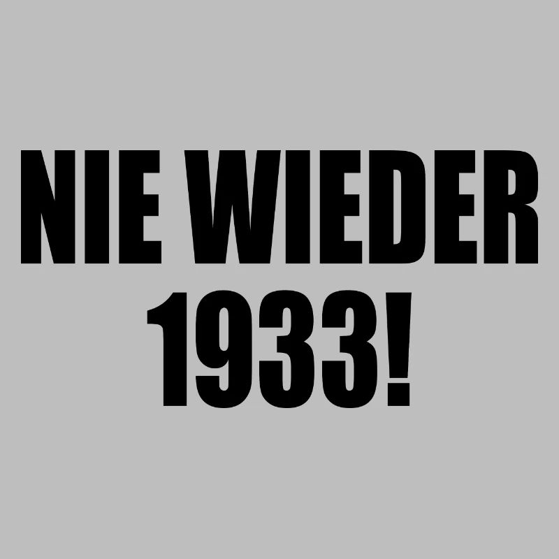 Never again 1933