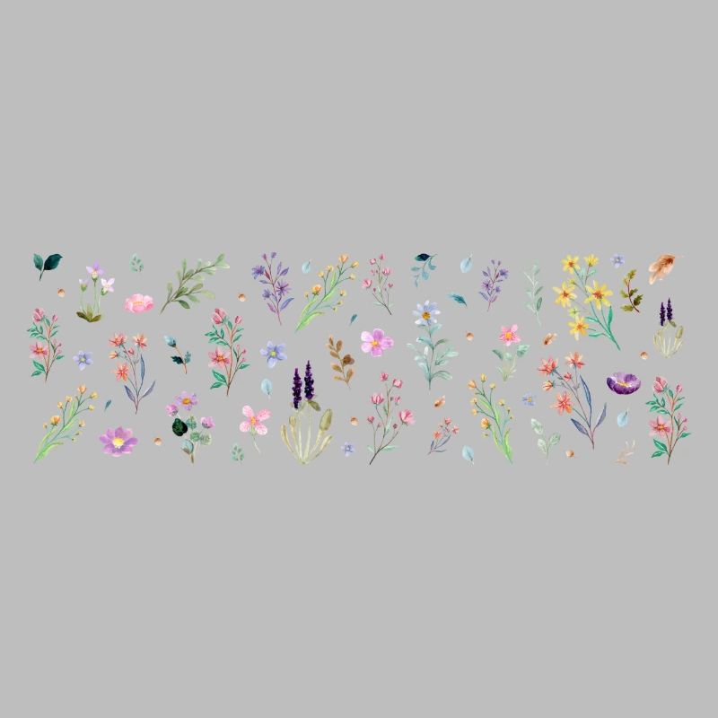 Midnight Bloom Botanical Print