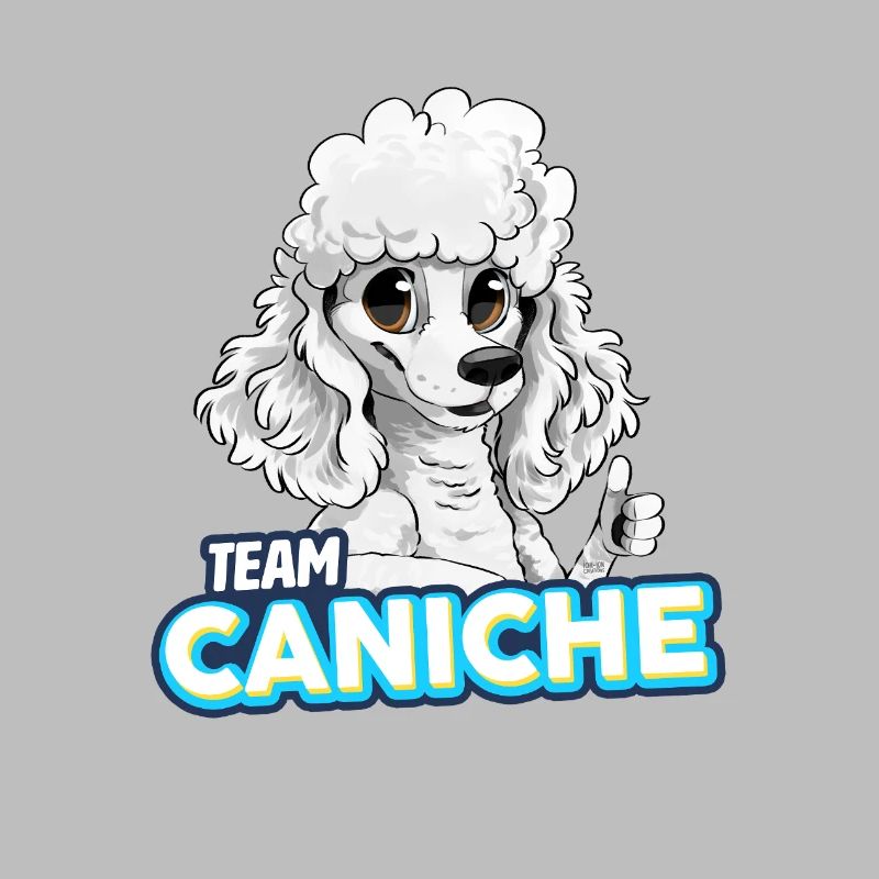 TEAM Caniche - Blanc