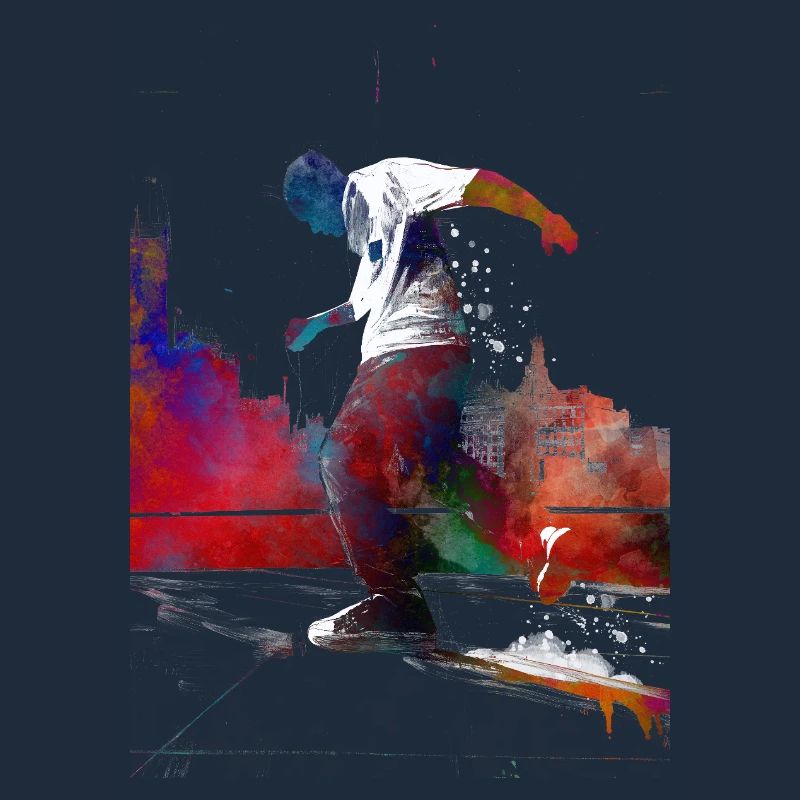 Breakdancer sportif