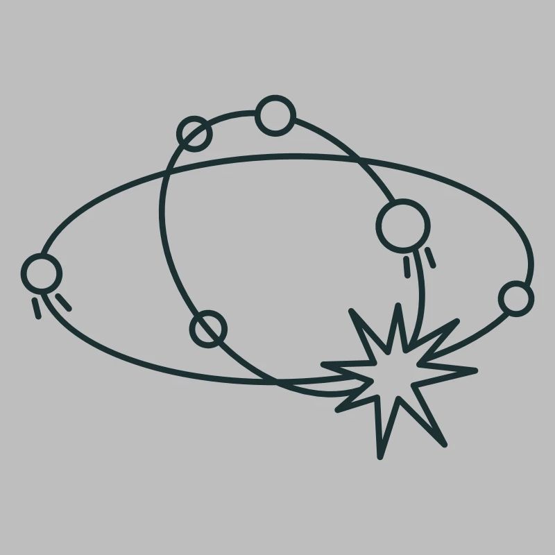 Orbites spatiales BOHO Étoiles en collision