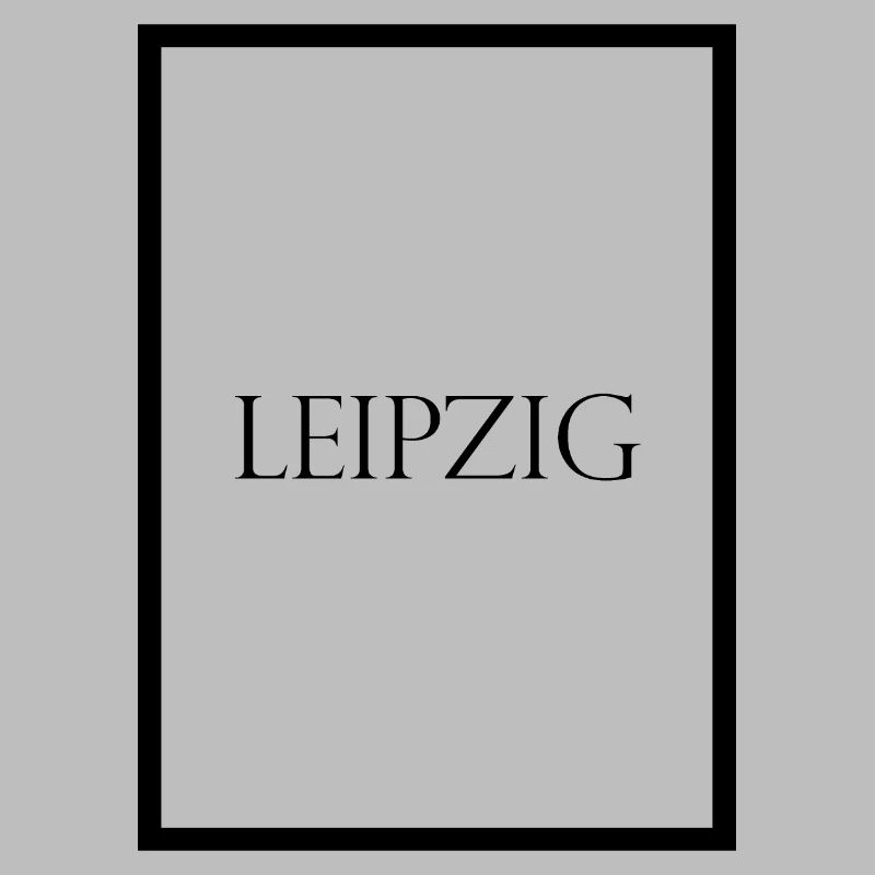 Leipzig, schlichter Statement Schriftzug