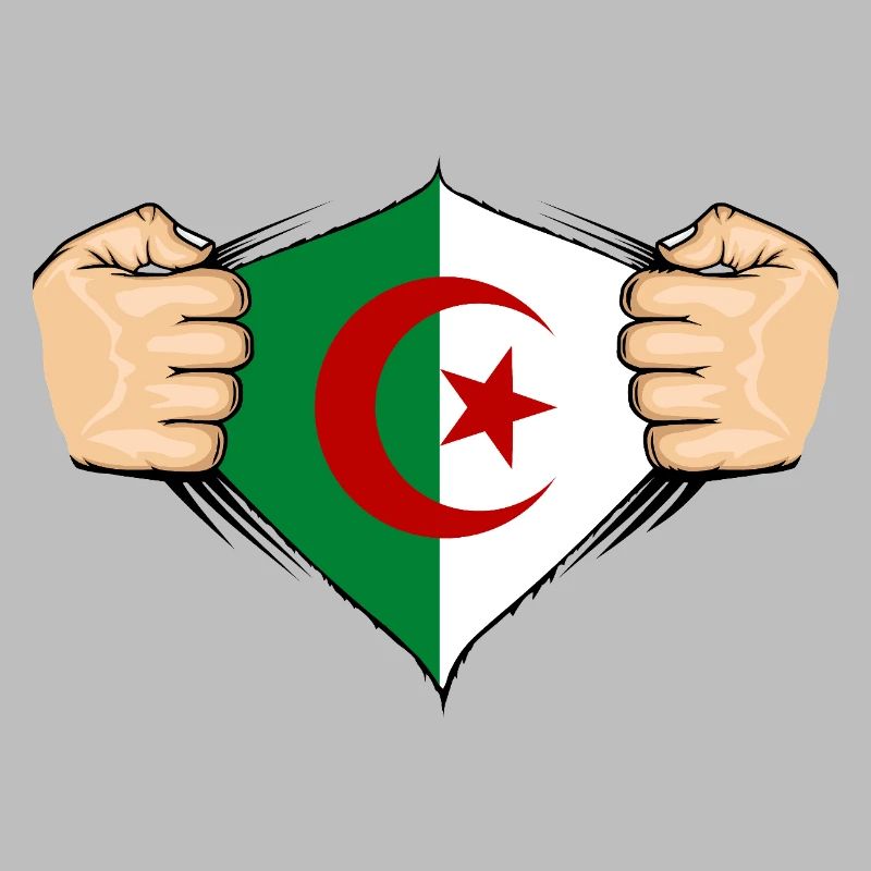 Conception du drapeau de l’Algérie