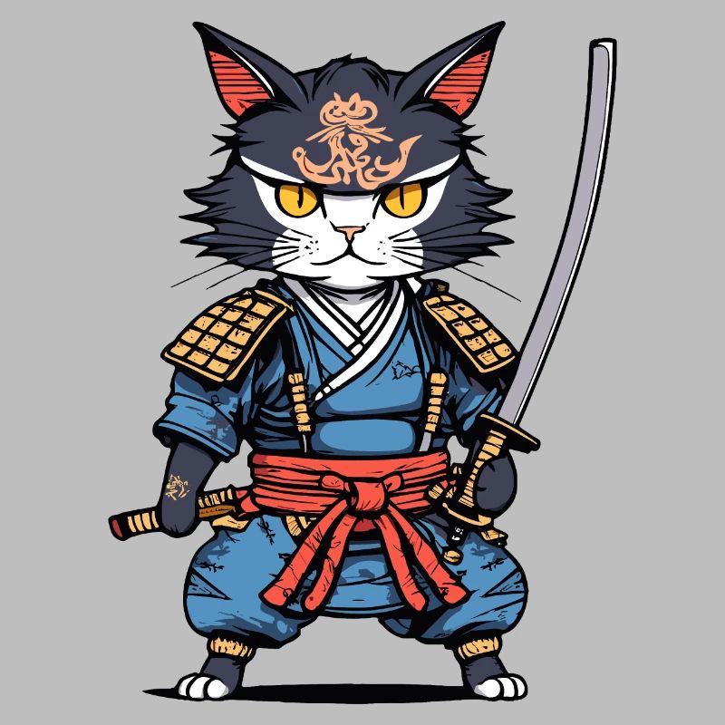 Samurai Cat #22