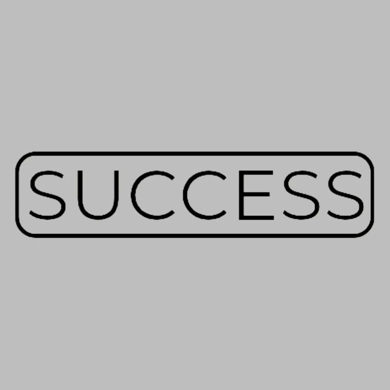 Conception typographique minimaliste à succès